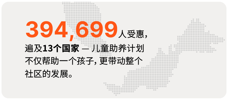 394,699 lives reached across 13 countries