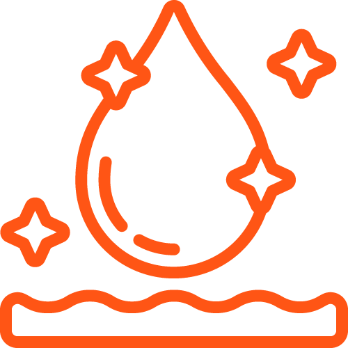 Clean water icon