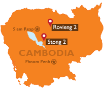Cambodia map