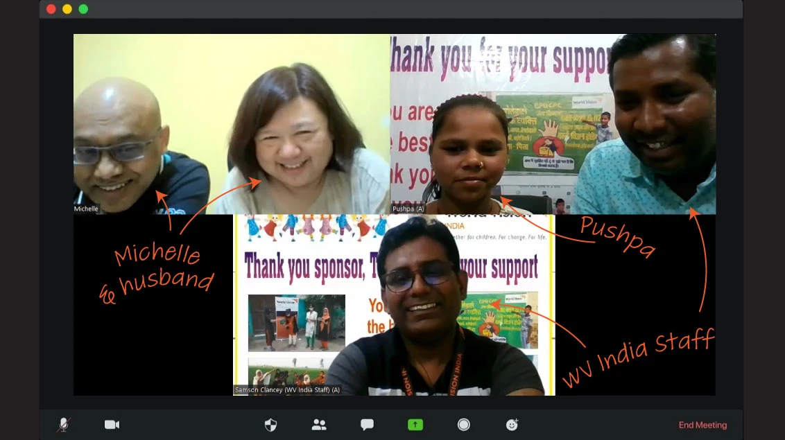 “I Met My Sponsored Child!” – Michelle Loh