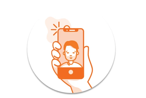 First, sign up and submit your photo.