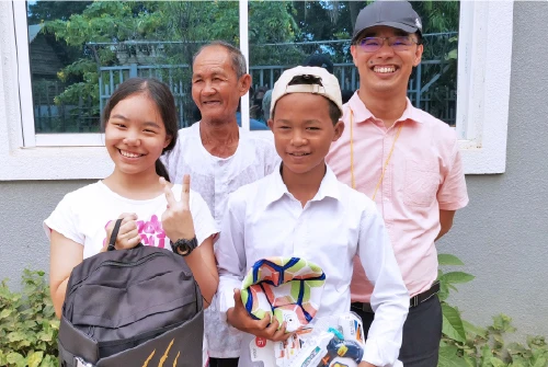 Meeting Nuy, the Boy Behind the Letters